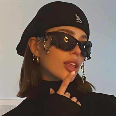 Чорний берет Kangol англія