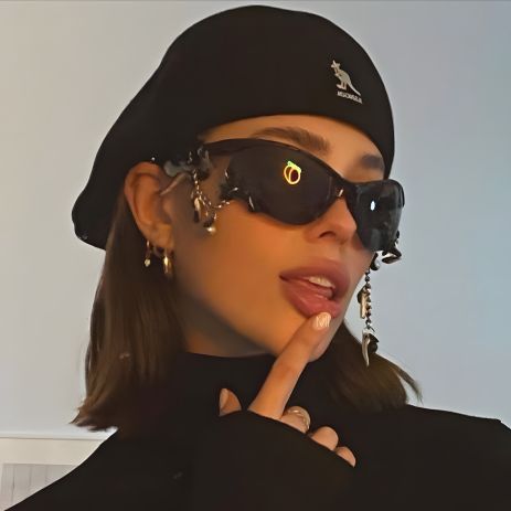 Черный берет Kangol из Англии