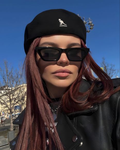 Чорний берет Kangol англія