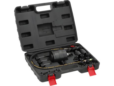 Пневмопринадлежности для демонтажа инжекторов и форсунок до 5-8 Bar, КМ-30 Nm, 21 шт [2] Yato YT-05335
