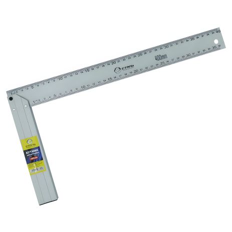 Кутник алюмінієвий 500 мм Сталь 24250 - 1 Кутник алюмінієвий 500 мм Сталь 24250 - 1