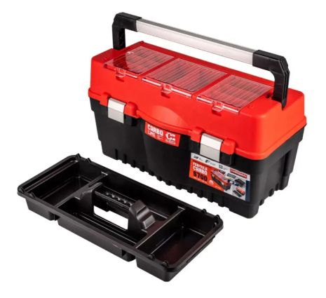 Ящик для інструментів 27" Formula S700 Carbo Alu red Haisser 90075 Ящик для інструментів 27" Formula S700 Carbo Alu red Haisser 90075