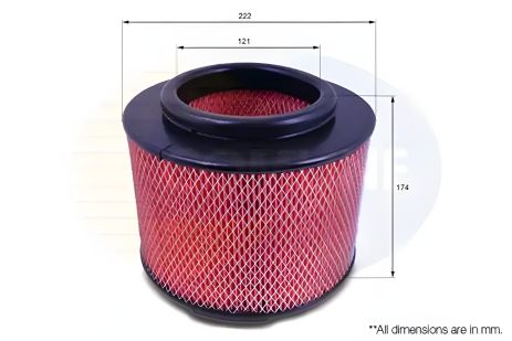 Воздушный фильтр для FORD RANGER, TOYOTA FORTUNER и MAZDA BT-50, марки COMLINE (CTY12190)