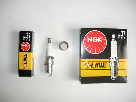 NGK V-Line 37 (PFR6Q) свеча зажигания (101000016AB) NGK V-Line 37 (PFR6Q) свеча зажигания (101000016AB)