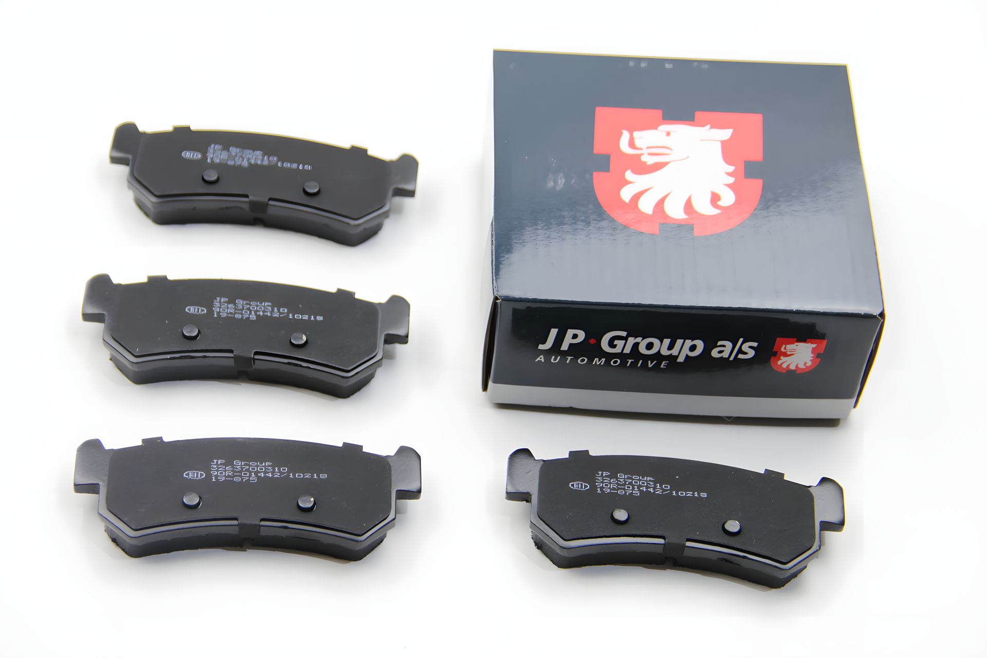 Задні гальмівні колодки Chevrolet Lacetti 05-, JP Group (akebono) (3263700310) Задні гальмівні колодки Chevrolet Lacetti 05-, JP Group (akebono) (3263700310)