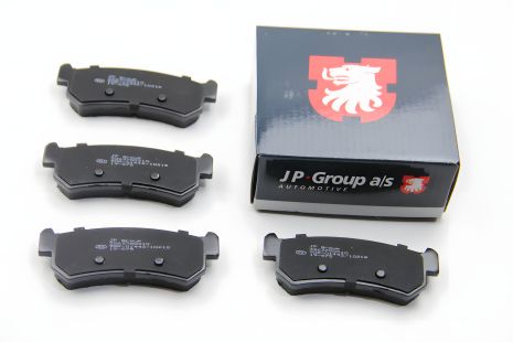 Задні гальмівні колодки Chevrolet Lacetti 05-, JP Group (akebono) (3263700310)