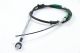 Ручного тормоза трос Doblo (00-13) Лив. (1810/1475mm), ABS (K18067)