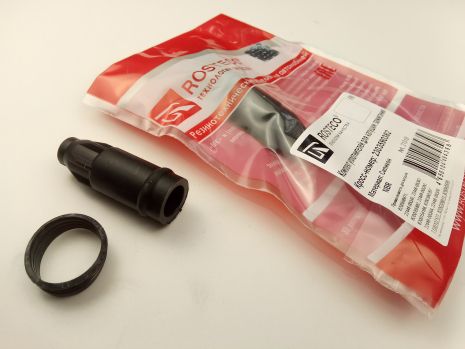 Свечной наконечник RENAULT, ROSTECO (21318), комплект (1 наконечник + 1 кольцо) (2303590382)