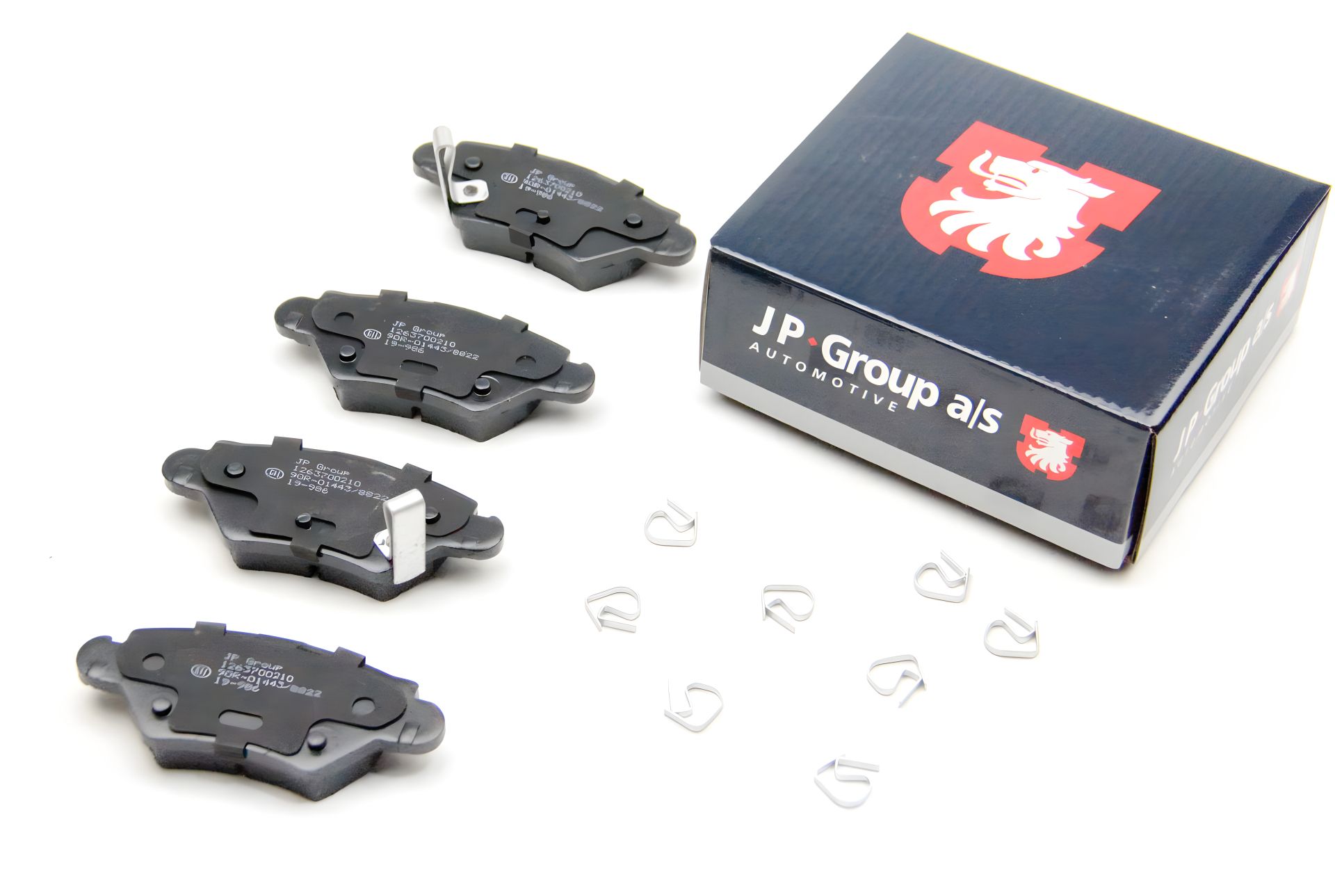Задні гальмівні колодки CHEVROLET JP Group (1263700210) Задні гальмівні колодки CHEVROLET JP Group (1263700210)