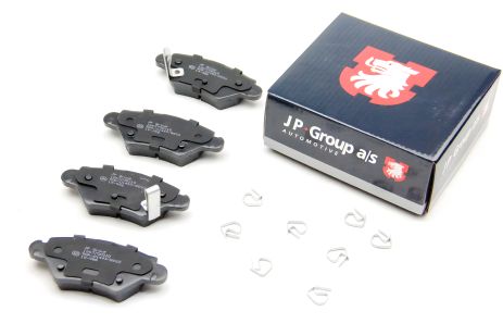 Задні гальмівні колодки CHEVROLET JP Group (1263700210) Задні гальмівні колодки CHEVROLET JP Group (1263700210)