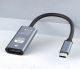 Адаптер Thunderbolt (Type-C) to DisplayPort (DP F) 4K 144Hz HDR (2K 240Hz, 8K 60Hz) 0.2m (20cm), переходник, металл, ПВХ, black-grey ATCMDPFMP2860K