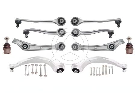 Комплект важелів передньої підвіски для Audi A4/A5 до 09, від SIDEM (37254) Комплект важелів передньої підвіски для Audi A4/A5 до 09, від SIDEM (37254)