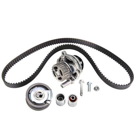 Помпа и ременной комплект для SKODA SUPERB, AUDI A4, DAYCO (KTBWP4540)