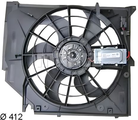 Радіатора вентилятор BMW 3 (E46) 98-07 (421мм), MAHLE/KNECHT (CFF137000S) Радіатора вентилятор BMW 3 (E46) 98-07 (421мм), MAHLE/KNECHT (CFF137000S)
