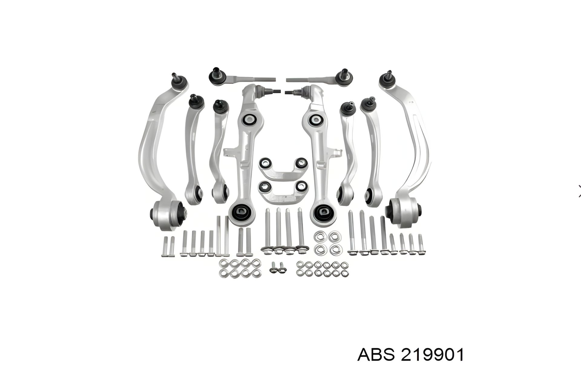 Комплект важелів підвіски Audi A4 (тонкий палець), A.B.S. Комплект важелів підвіски Audi A4 (тонкий палець), A.B.S.