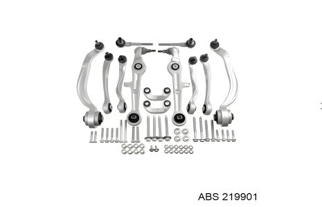 Комплект важелів підвіски Audi A4 (тонкий палець), A.B.S.