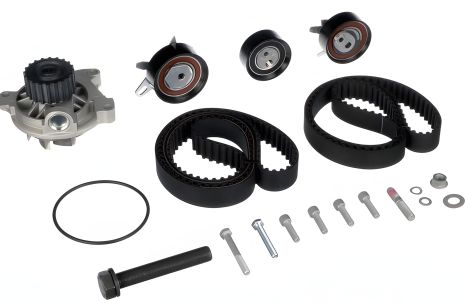 Водяной насос + комплект ГРМ для VW LT, GATES (KP75323XS)