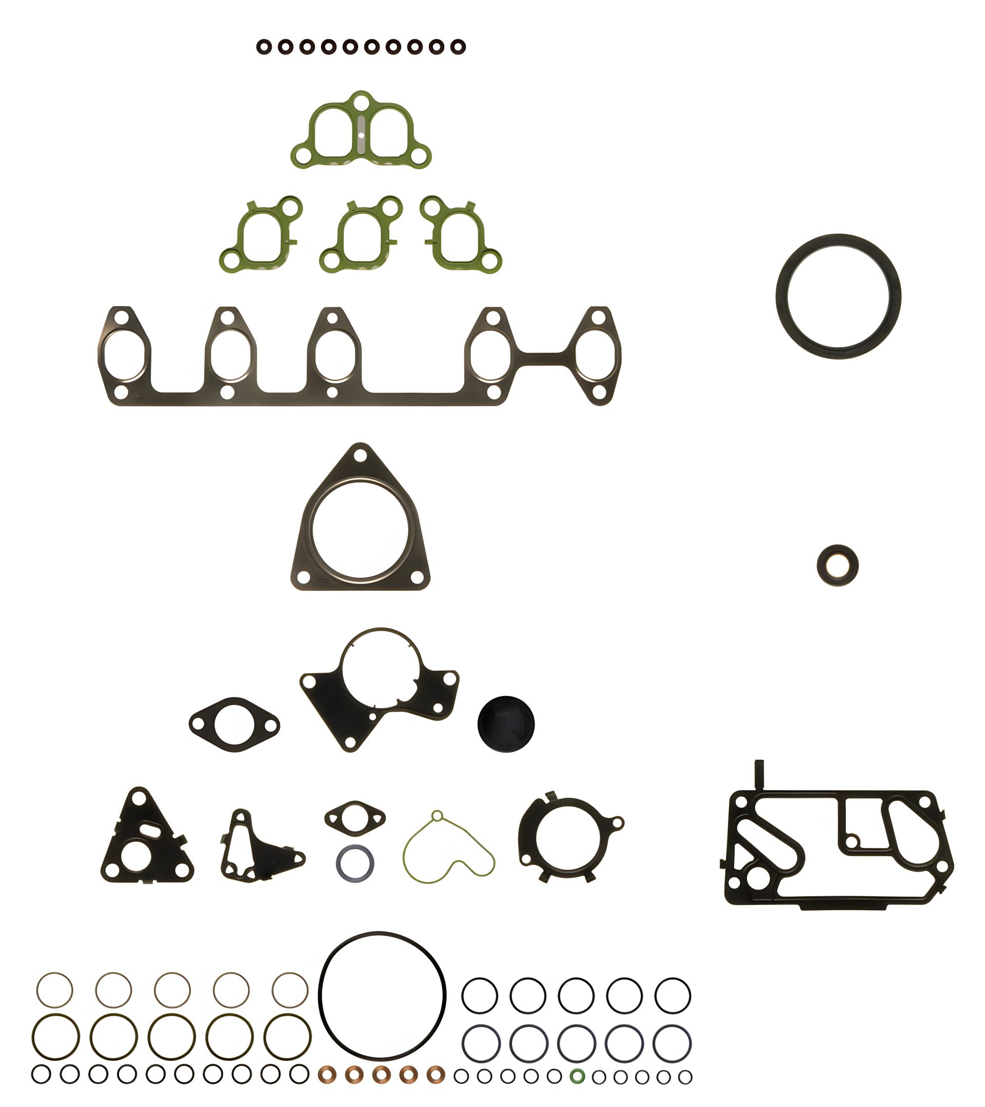 Комплект прокладок для VW T5 2.5 TDI (повний/без прокладки ГБЦ), AJUSA (51024300) Комплект прокладок для VW T5 2.5 TDI (повний/без прокладки ГБЦ), AJUSA (51024300)