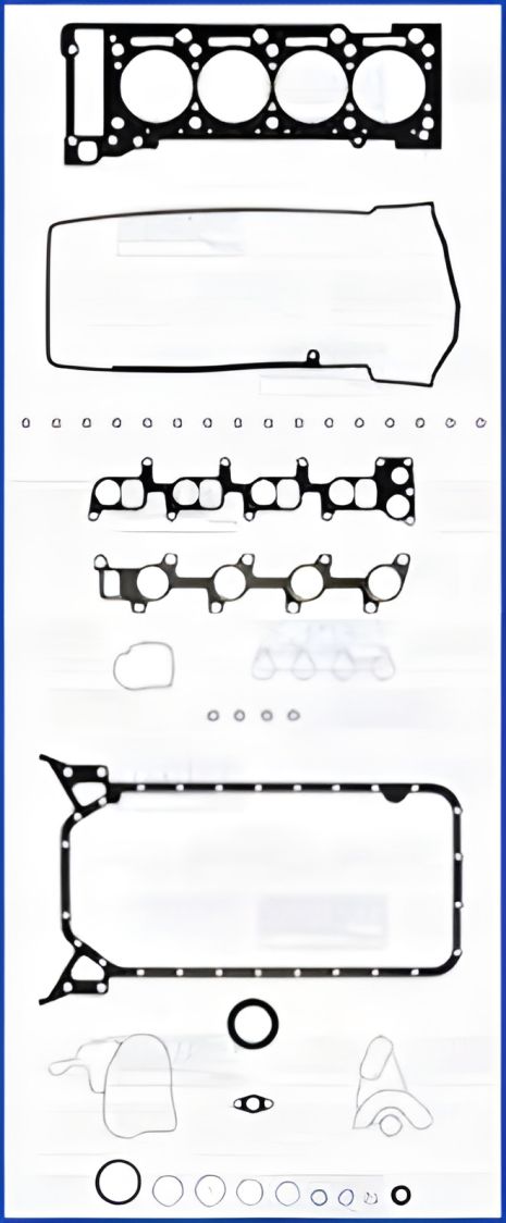Комплект прокладок двигуна OM611, 50187000 (AJUSA) Комплект прокладок двигуна OM611, 50187000 (AJUSA)