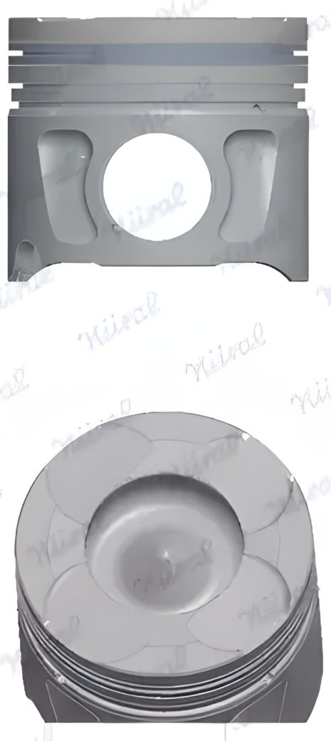 Поршень с кольцами / 83.4 для различных двигателей, NURAL (8743650600)