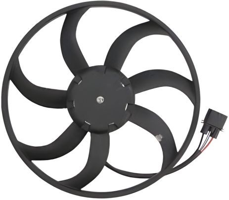 Вентилятор охолодження двигуна для AUDI A3, Van Wezel, (0332744)