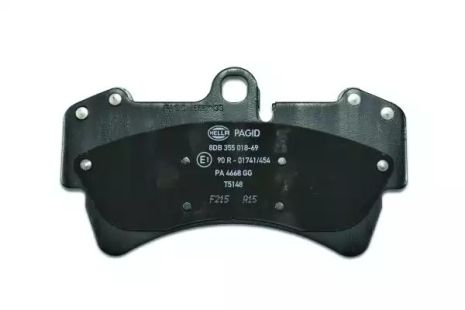 Колодки передні гальмівні Audi Q7/Porsche Cayenne/VW Touareg 02-10, HELLA PAGID (8DB355018691)