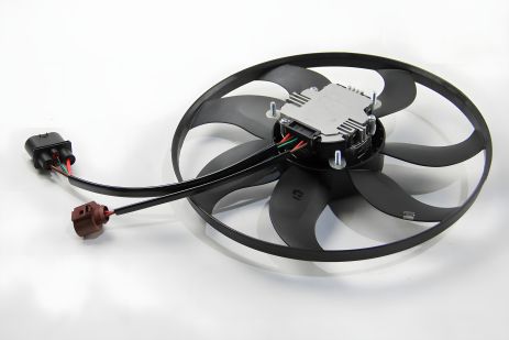 Радиаторный вентилятор A3/OCTAVIA II/PASSAT 03-14 (365мм), JP Group (1199106200)