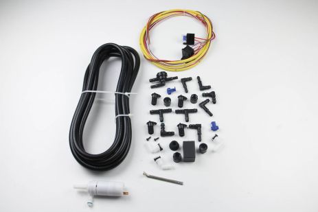 Комплект омивача фар D 90мм/100мм з фіксованою форсункою, HELLA (8WS008549001) Комплект омивача фар D 90мм/100мм з фіксованою форсункою, HELLA (8WS008549001)