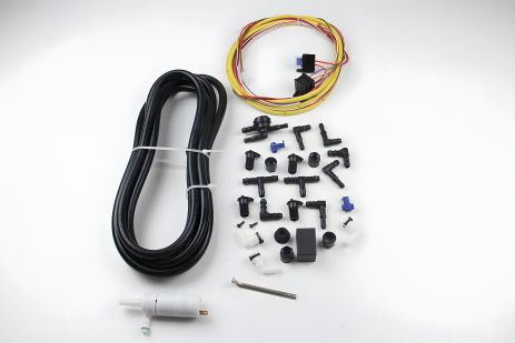 Комплект омивача фар для D 90мм/100мм з фіксованою форсункою, HELLA (8WS008549001)