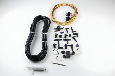 Комплект омивача фар для D 90мм/100мм з фіксованою форсункою, HELLA (8WS008549001) Комплект омивача фар для D 90мм/100мм з фіксованою форсункою, HELLA (8WS008549001)