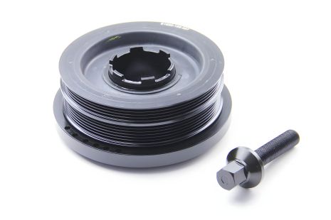 Шкив коленвала BMW 3,5,X3 E46/E91 01-12 (+ болт), BGA (DP0374K)