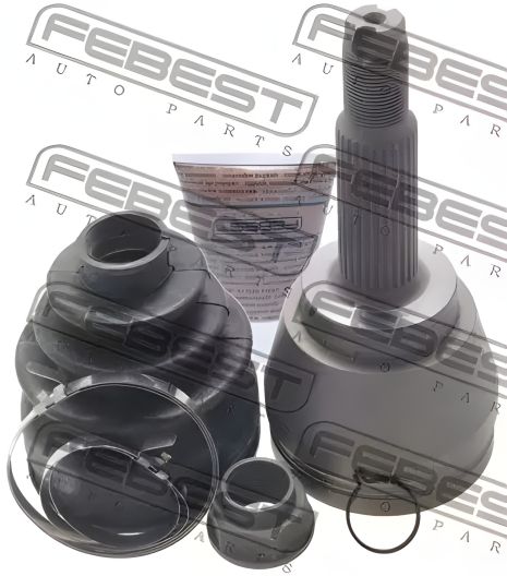 ШРУС зовнішній 34x60x28 SSANG YONG REXTON 01-, FEBEST (1410REXII) для довговічності ШРУС зовнішній 34x60x28 SSANG YONG REXTON 01-, FEBEST (1410REXII) для довговічності