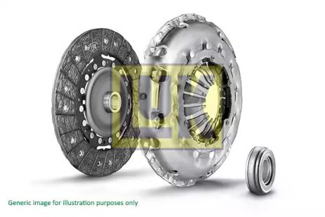 Комплект сцепления FORD FIESTA, FORD ESCORT, FORD ORION, LUK (622056900)