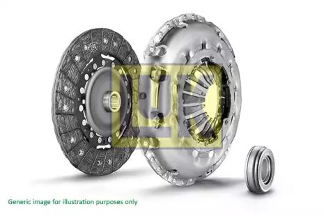 Комплект сцепления BMW 3, BMW 5, LUK (623300100)