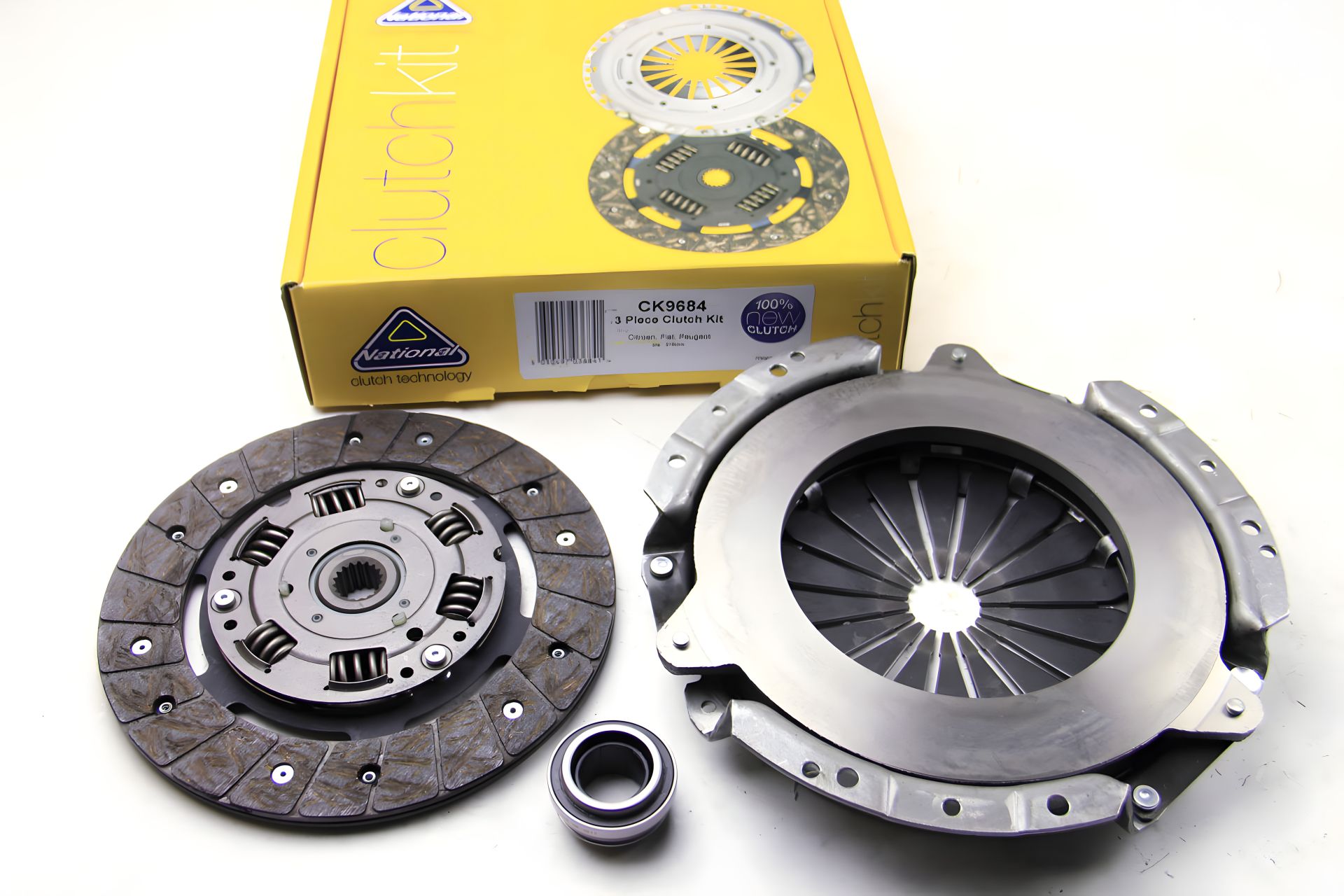 Комплект сцепления для Scudo/Expert 1.9D 00-, NATIONAL (CK9684) Комплект сцепления для Scudo/Expert 1.9D 00-, NATIONAL (CK9684)