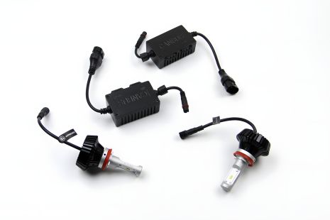 LED автолампа H8/H11/H16 12/24V 4000 Lm WHITE 6000K CANBUS Упаковка 2шт, BOSMA (6452)