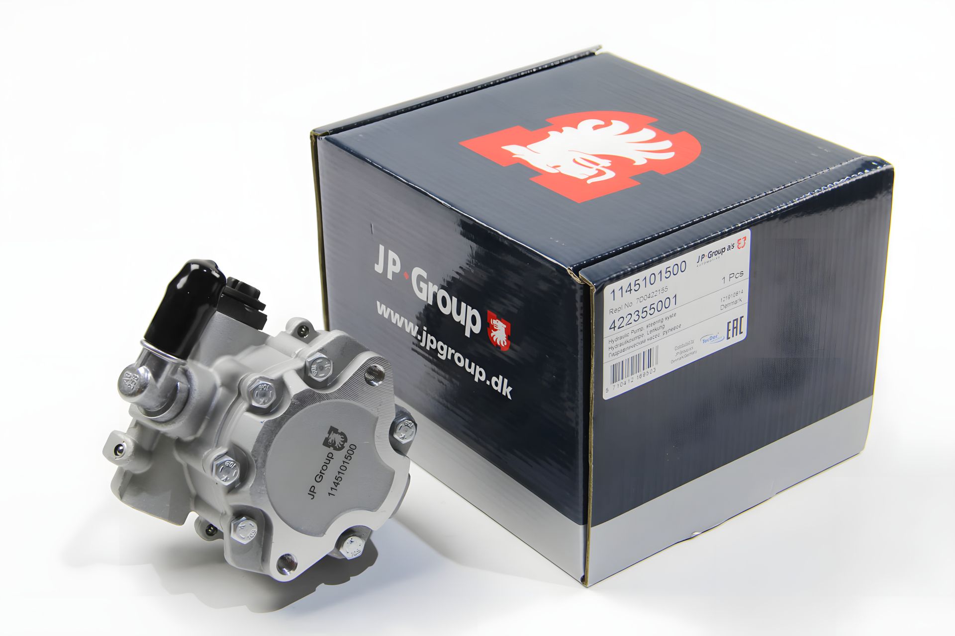 Насос гидроусилителя для T4 2.4D/2.5TDI 96-03, JP Group (1145101500) Насос гидроусилителя для T4 2.4D/2.5TDI 96-03, JP Group (1145101500)