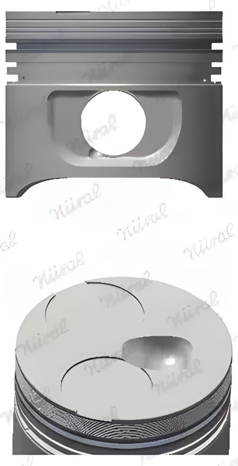 Поршень с кольцами NURAL для MB 87,50 OM601/602/603 (8774360710) Поршень с кольцами NURAL для MB 87,50 OM601/602/603 (8774360710)