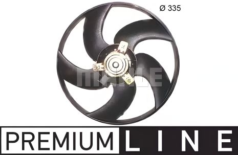 Вентилятор радіатора BERLINGO/PARTNER 96-15 (335 мм), MAHLE/KNECHT (CFF276000P) Вентилятор радіатора BERLINGO/PARTNER 96-15 (335 мм), MAHLE/KNECHT (CFF276000P)