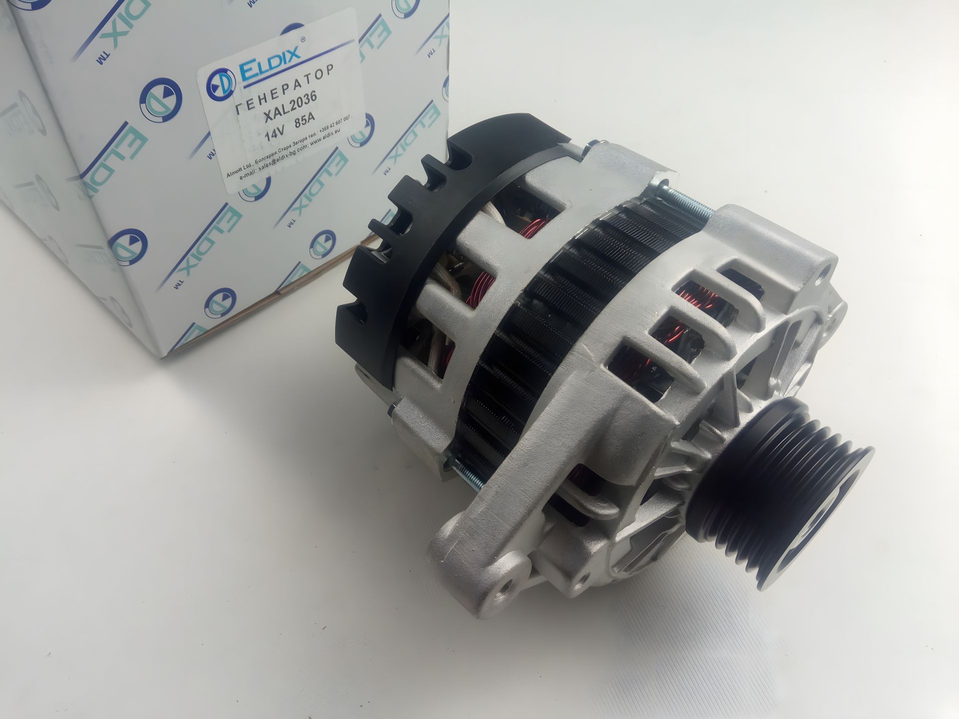 Генератор для Lanos 85А, Eldix (XAL-A-2036-85A) (96303556) Генератор для Lanos 85А, Eldix (XAL-A-2036-85A) (96303556)