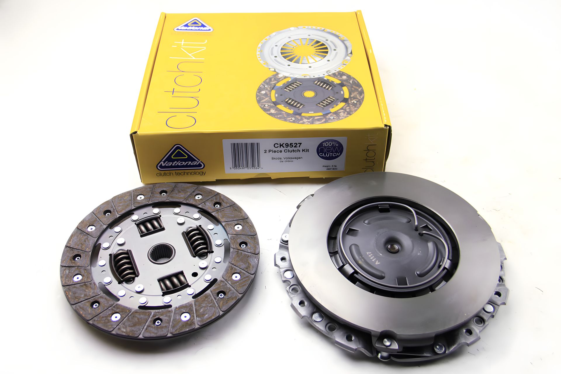 Комплект сцепления для Leon/Octavia/Golf 1.4-1.6i 96-10, NATIONAL (CK9527) Комплект сцепления для Leon/Octavia/Golf 1.4-1.6i 96-10, NATIONAL (CK9527)