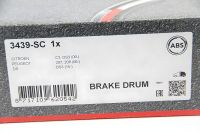 Задний тормозной барабан для 207/208/301/C3/C-Elysee (07-21), ABS (3439SC)