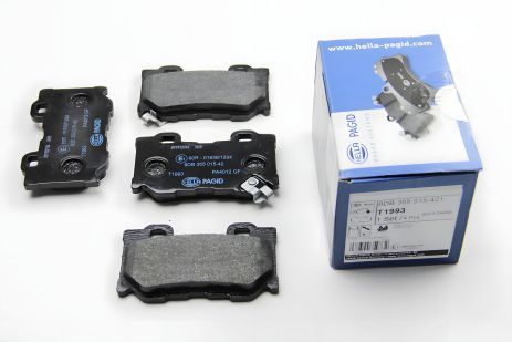 Задні гальмівні колодки FX30/37/50/G37/Q50/Q70/QX70 07- 2.0-5.0, HELLA PAGID (8DB355015421)