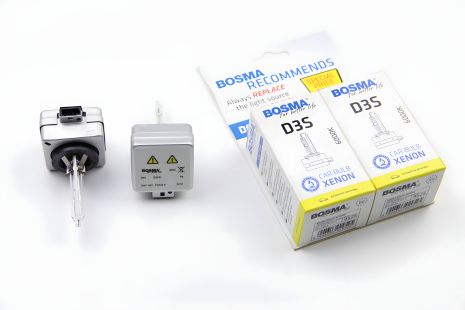 Ксеноновая лампа D3S XENON 42В 35Вт PK32D-5 6000К, 2 штуки BOSMA (9525D) Ксеноновая лампа D3S XENON 42В 35Вт PK32D-5 6000К, 2 штуки BOSMA (9525D)