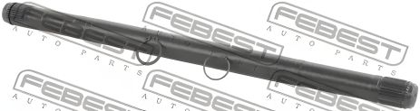 Ліва піввісь 32x456x32 HONDA CR-V 96-, FEBEST (0312RD1LH)