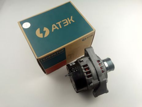 Генератор ВАЗ 2123 80А, АТЕК (9402.3701-04) з верхнім розташуванням двигуна (2123-3701010) (АТЕК 2123-37010)