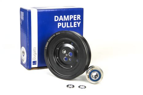 Колінчастого валу шків + генератора шків 2.0D/2.2D TRANSIT/MONDEO III 00-07, BUGATTI (BPSD1044ND)