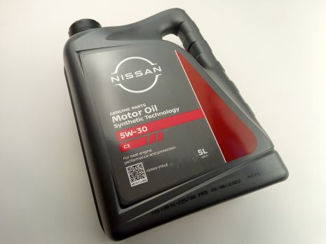 Моторна олива 5W-30 синтетична NISSAN Motor Oil C3 5л (KE900-91043) Моторна олива 5W-30 синтетична NISSAN Motor Oil C3 5л (KE900-91043)