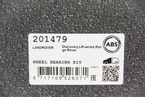 Подшипник ступицы передний Land Rover Discovery III/IV 04- /Range Rover Sport 05-13, ABS (201479)