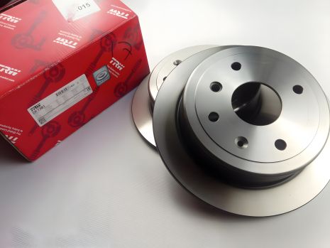 Lacetti гальмівний диск задній, TRW (DF7381) шт (96549630)